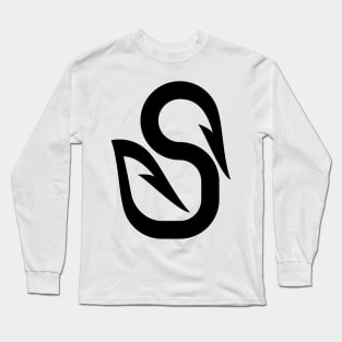 Swan Hook Long Sleeve T-Shirt